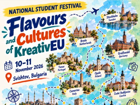 Национален студентски фестивал на KreativEU “Flavours and Cultures of KreativEU”